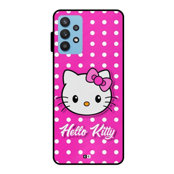 Baby Kitty Metal Back Case for Galaxy M32 5G