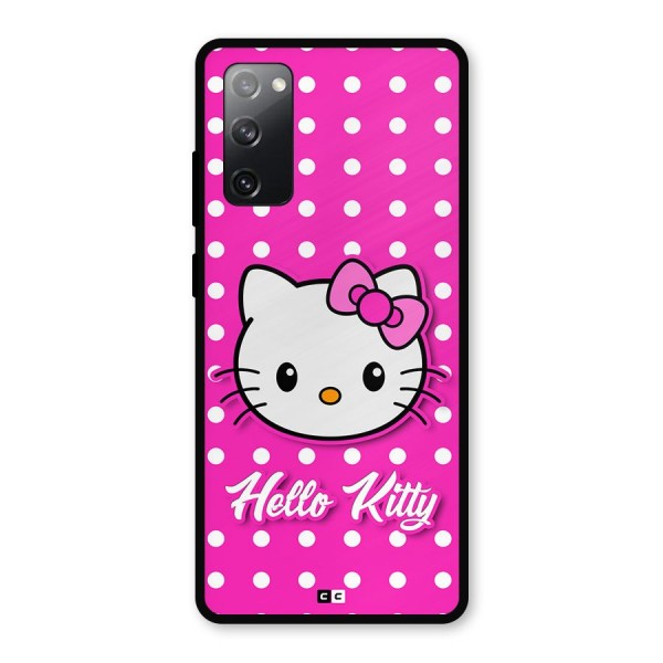 Baby Kitty Metal Back Case for Galaxy S20 FE