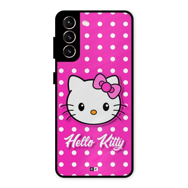 Baby Kitty Metal Back Case for Galaxy S21 5G