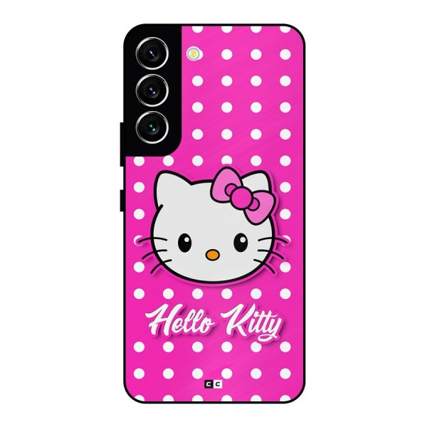 Baby Kitty Metal Back Case for Galaxy S22 5G