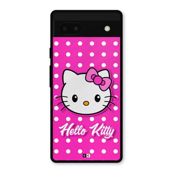 Baby Kitty Metal Back Case for Google Pixel 6a