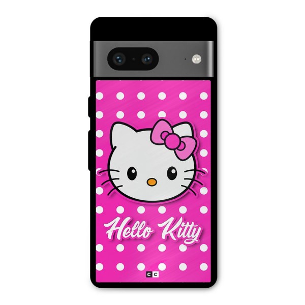 Baby Kitty Metal Back Case for Google Pixel 7