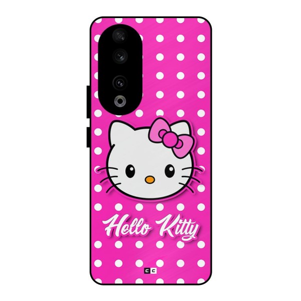 Baby Kitty Metal Back Case for Honor 90