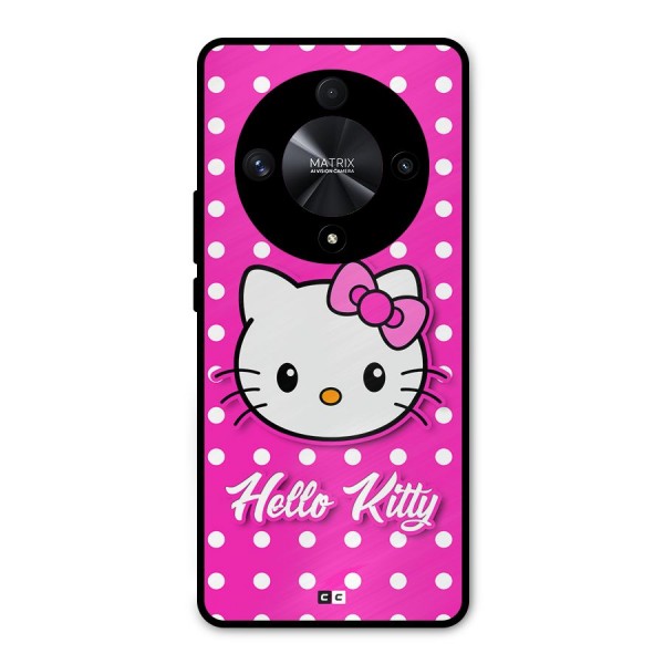 Baby Kitty Metal Back Case for Honor X9b