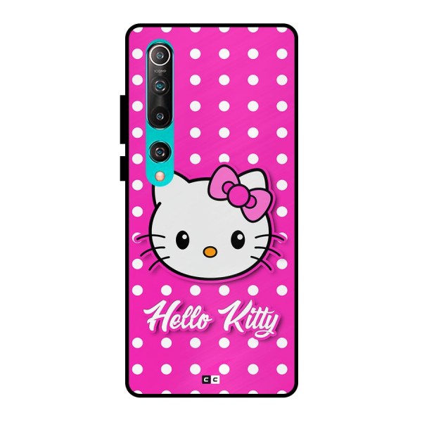 Baby Kitty Metal Back Case for Mi 10