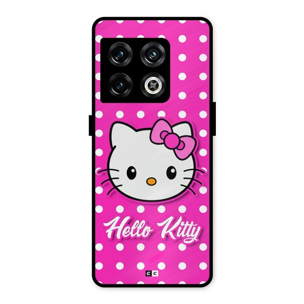 Baby Kitty Metal Back Case for OnePlus 10 Pro 5G