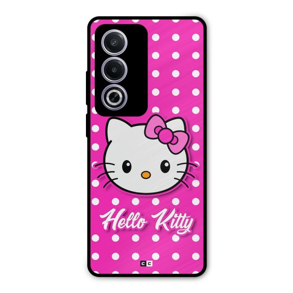 Baby Kitty Metal Back Case for Oppo A3 Pro