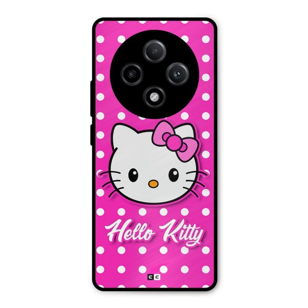 Baby Kitty Metal Back Case for Oppo F27 Pro Plus