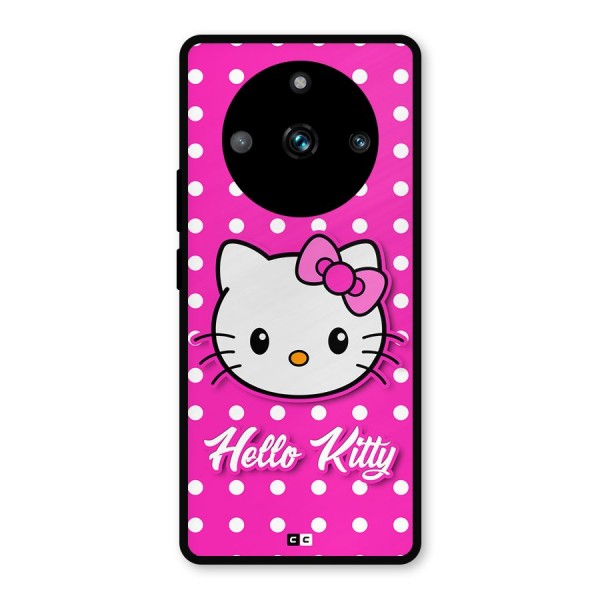 Baby Kitty Metal Back Case for Realme 11 Pro