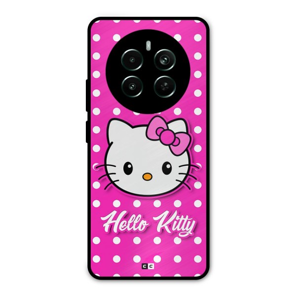 Baby Kitty Metal Back Case for Realme 12 Plus