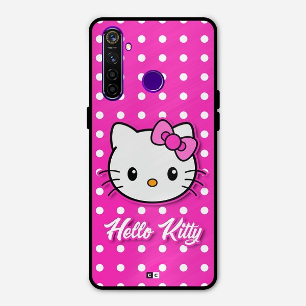 Baby Kitty Metal Back Case for Realme 5 Pro