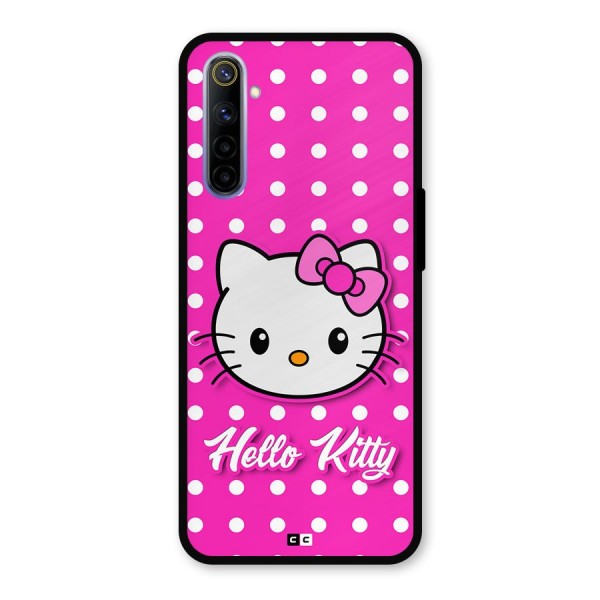 Baby Kitty Metal Back Case for Realme 6