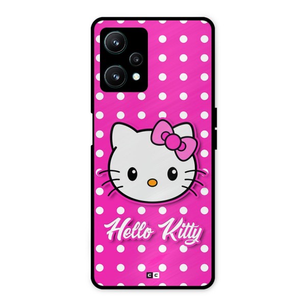 Baby Kitty Metal Back Case for Realme 9 Pro 5G