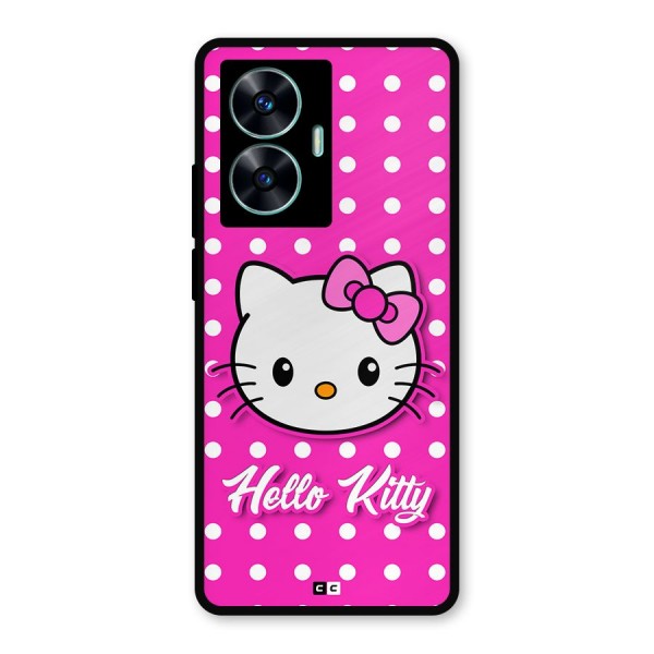 Baby Kitty Metal Back Case for Realme C55