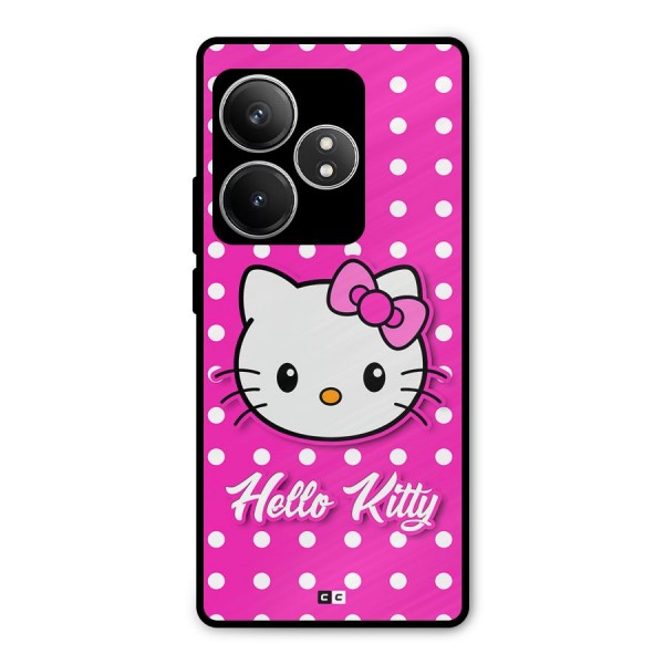 Baby Kitty Metal Back Case for Realme GT 6T