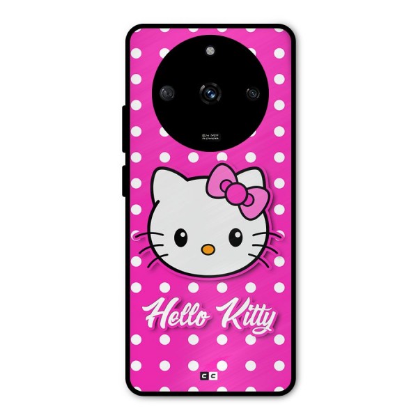 Baby Kitty Metal Back Case for Realme Narzo 60 5G