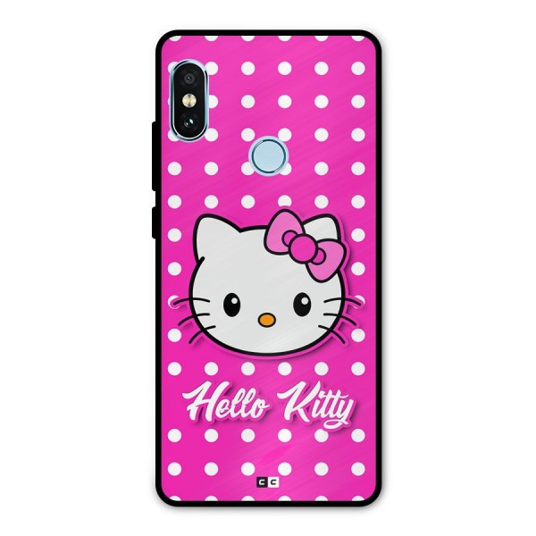 Baby Kitty Metal Back Case for Redmi Note 5 Pro