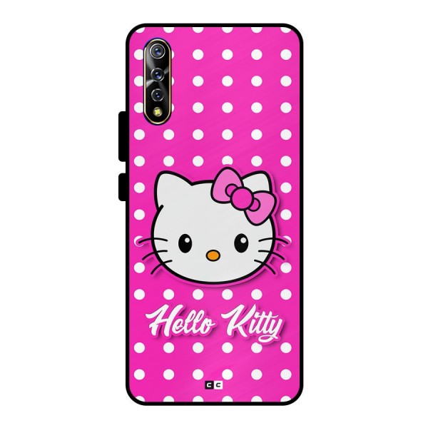 Baby Kitty Metal Back Case for Vivo S1