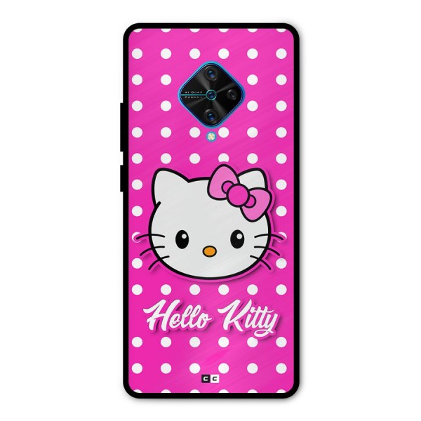 Baby Kitty Metal Back Case for Vivo S1 Pro