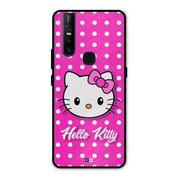 Baby Kitty Metal Back Case for Vivo V15