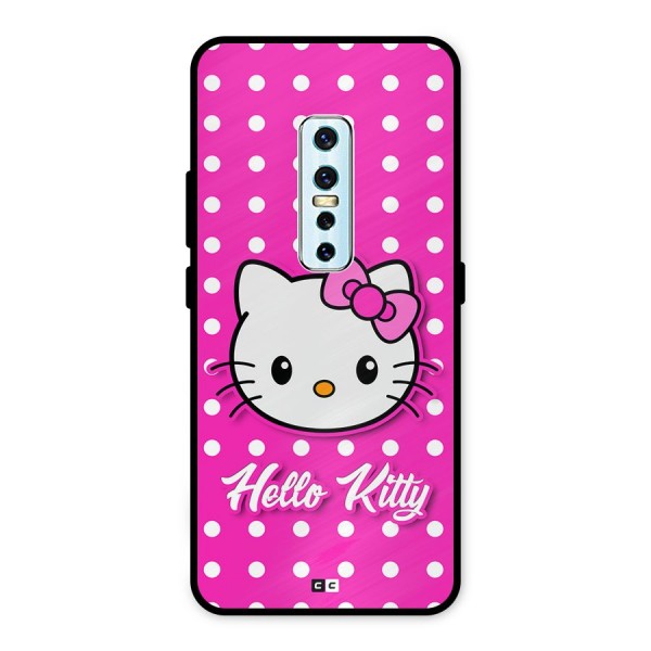 Baby Kitty Metal Back Case for Vivo V17 Pro