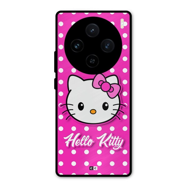 Baby Kitty Metal Back Case for Vivo X100