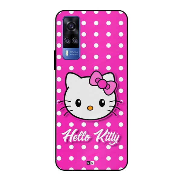 Baby Kitty Metal Back Case for Vivo Y51