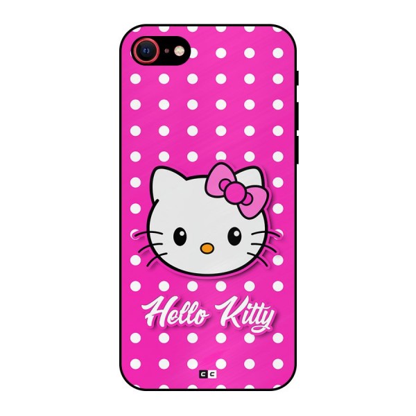 Baby Kitty Metal Back Case for iPhone 7