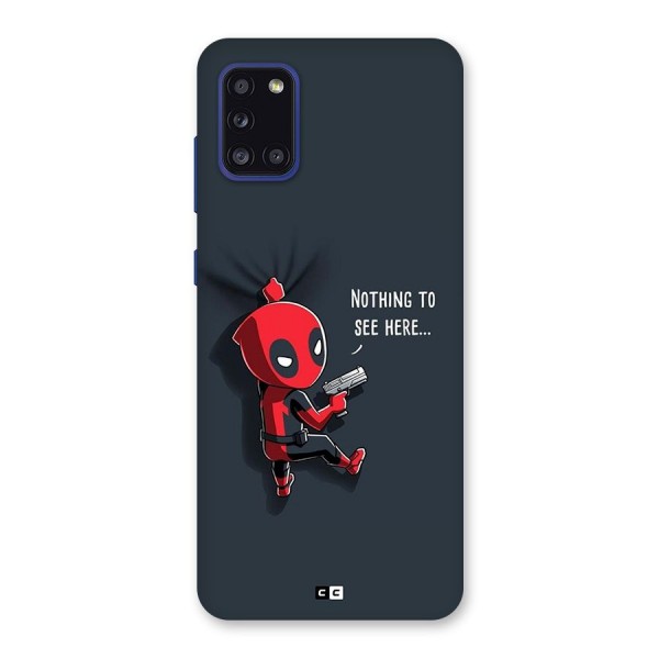 Baby Wade Back Case for Galaxy A31