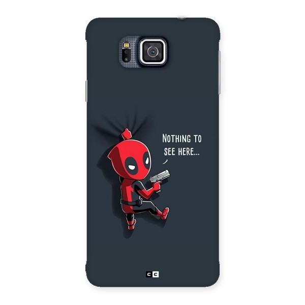 Baby Wade Back Case for Galaxy Alpha