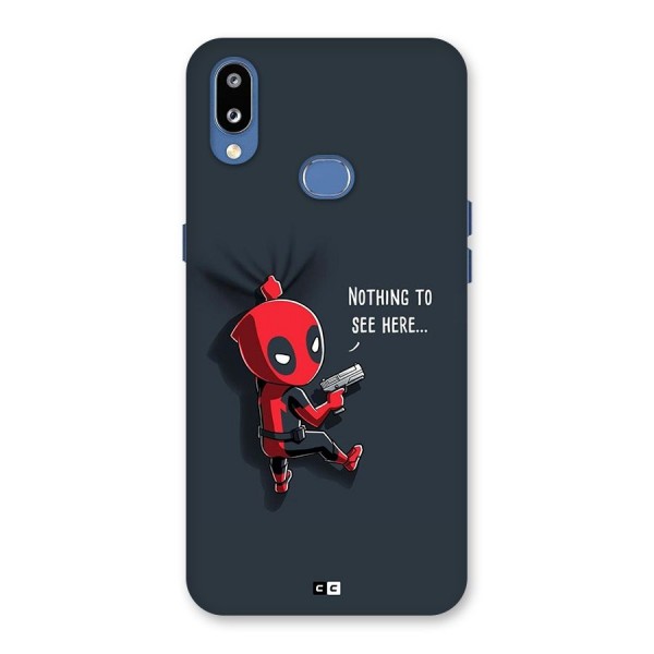 Baby Wade Back Case for Galaxy M01s