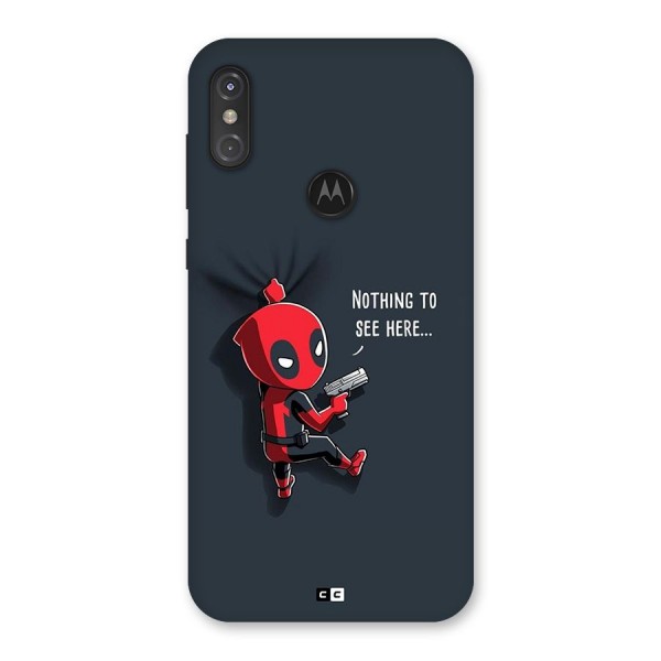 Baby Wade Back Case for Motorola One Power