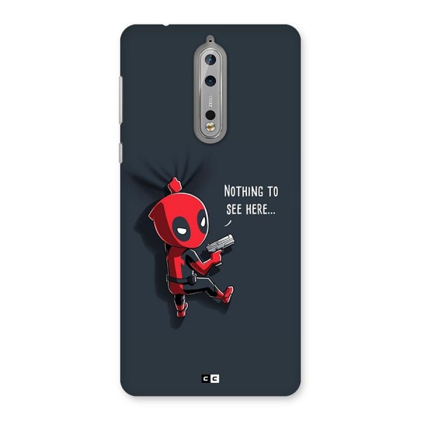 Baby Wade Back Case for Nokia 8