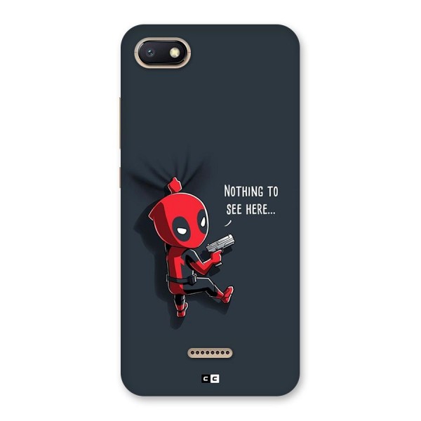 Baby Wade Back Case for Redmi 6A