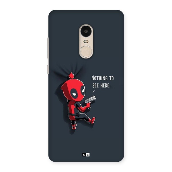 Baby Wade Back Case for Redmi Note 4