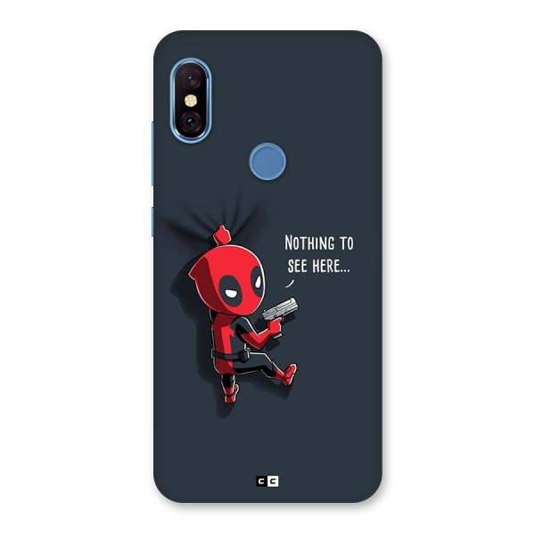 Baby Wade Back Case for Redmi Note 6 Pro