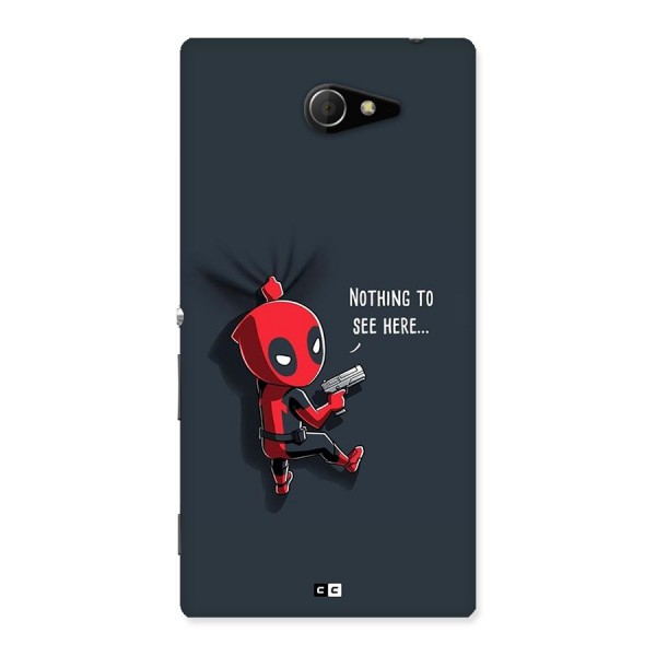 Baby Wade Back Case for Xperia M2