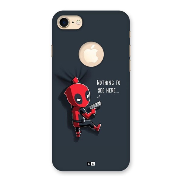 Baby Wade Back Case for iPhone 8 Logo Cut