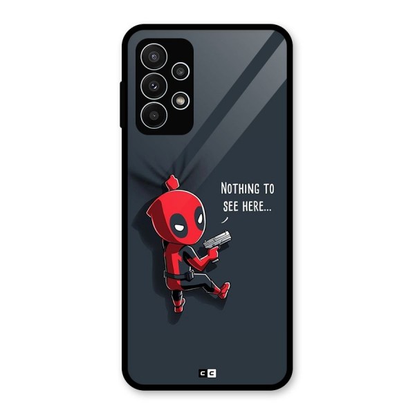 Baby Wade Glass Back Case for Galaxy A23