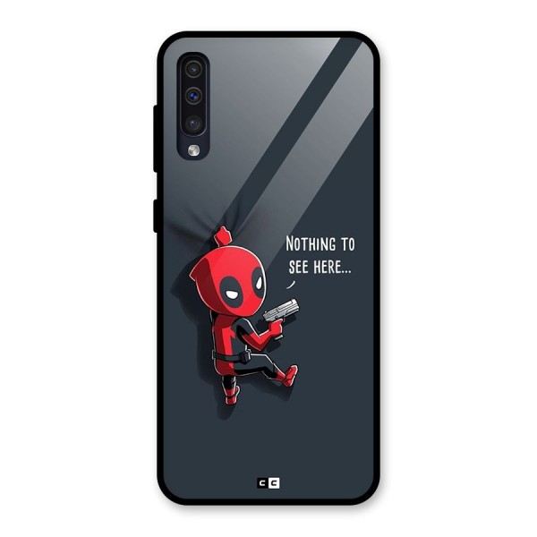 Baby Wade Glass Back Case for Galaxy A50