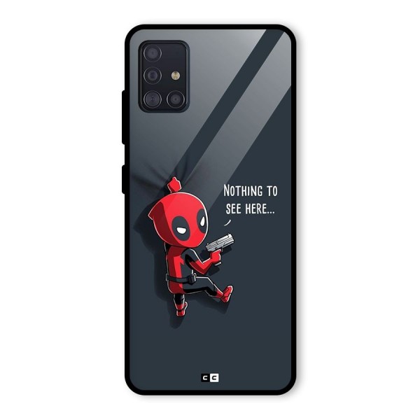 Baby Wade Glass Back Case for Galaxy A51