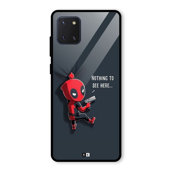 Baby Wade Glass Back Case for Galaxy Note 10 Lite