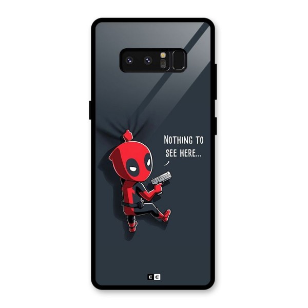 Baby Wade Glass Back Case for Galaxy Note 8