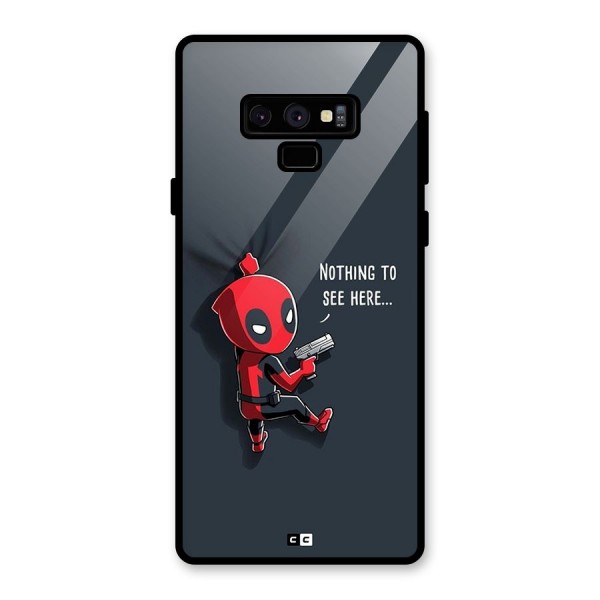 Baby Wade Glass Back Case for Galaxy Note 9