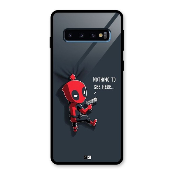 Baby Wade Glass Back Case for Galaxy S10