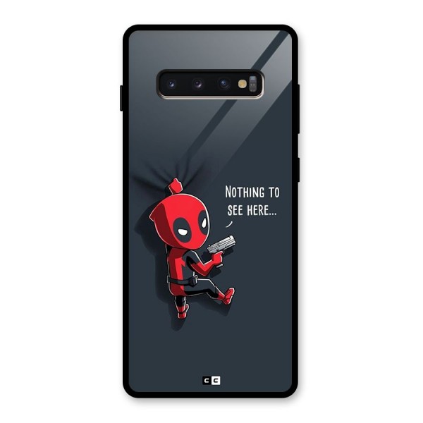 Baby Wade Glass Back Case for Galaxy S10 Plus