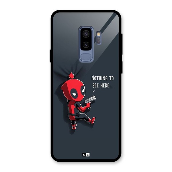 Baby Wade Glass Back Case for Galaxy S9 Plus