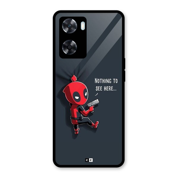 Baby Wade Glass Back Case for Oppo A77