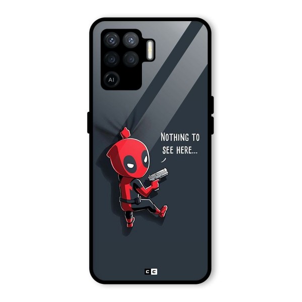 Baby Wade Glass Back Case for Oppo F19 Pro