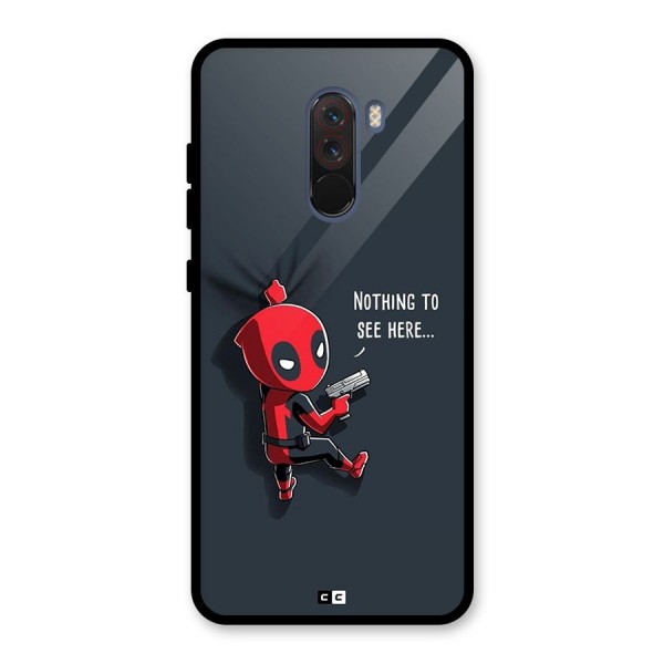 Baby Wade Glass Back Case for Poco F1